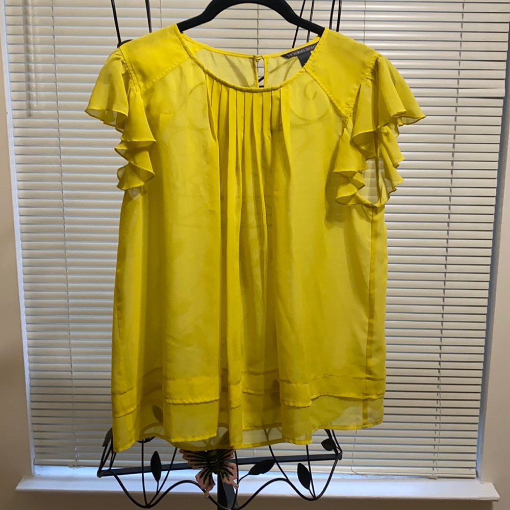 Yellow Victoria Secret Blouse